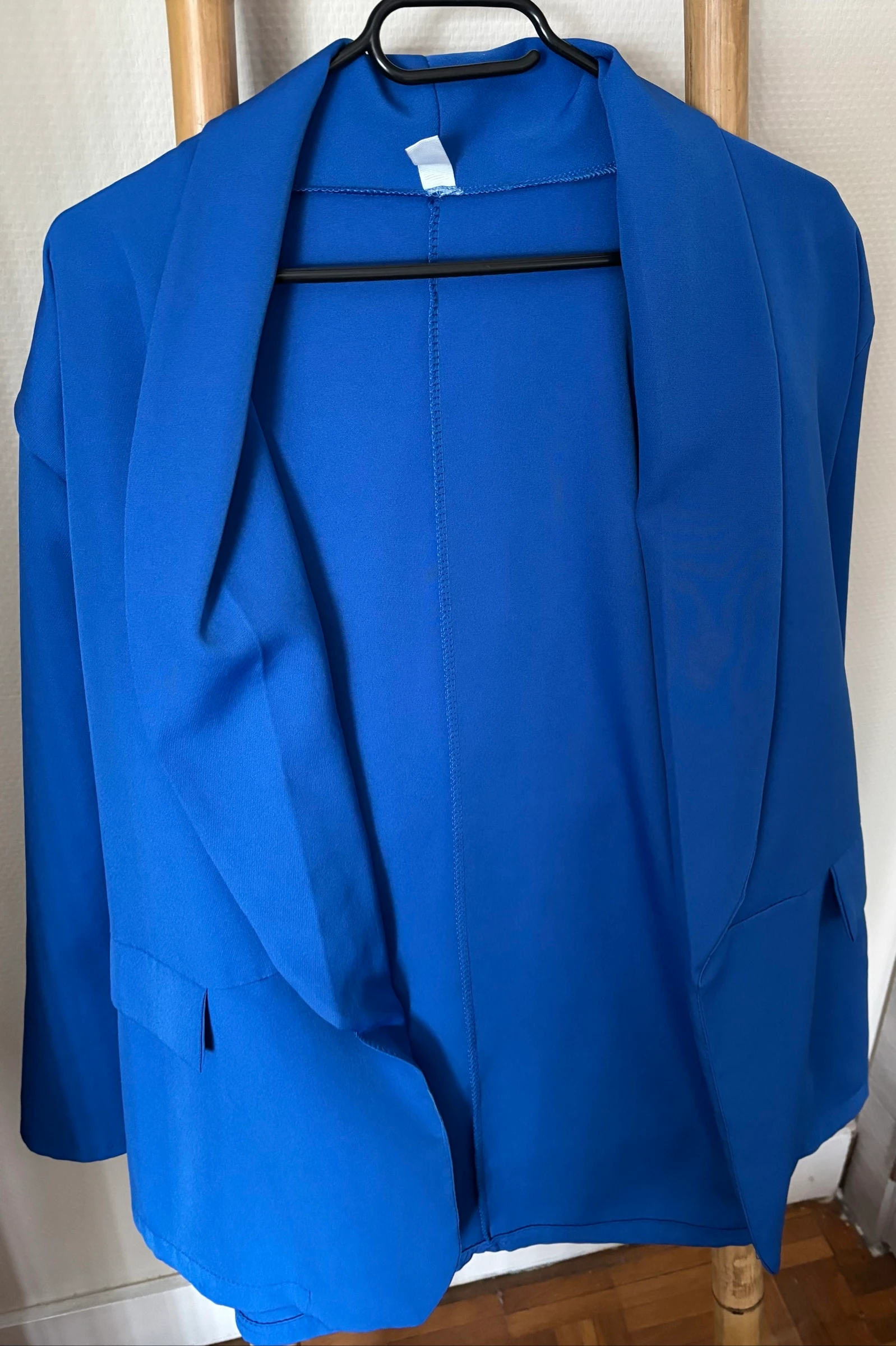🌸 Elektrisch blauwe blazer - ONE SIZE – photo 2